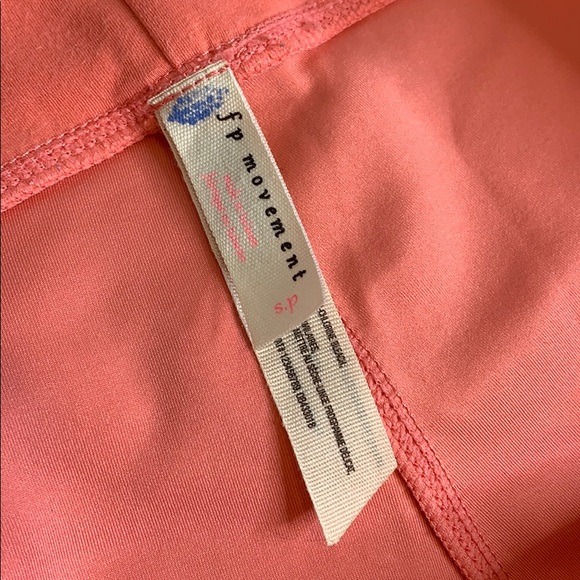 Free People Movement Turnout wrap tie Pink Leggings - Picture 7 of 8